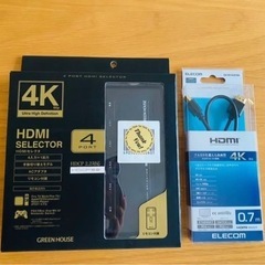 【美品】GREEN HOUSE HDMIセレクタ ＆　ELECO...