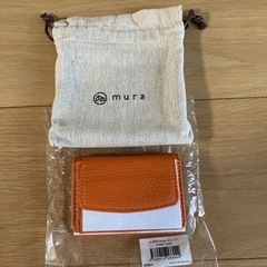 muraイタリアンレザー三つ折り財布