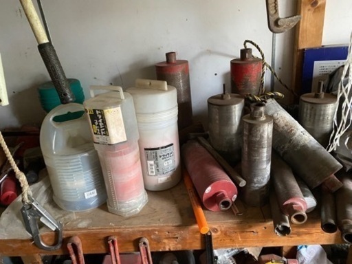 コアドリル　2つ　　湿式