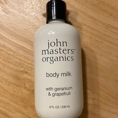 残量6割くらい★johnmastersorganicボディミルク