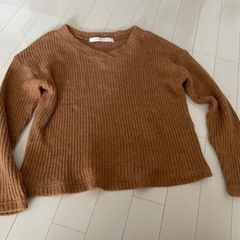 エンポリウム　茶色セーター