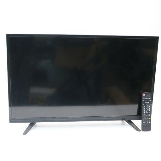 【神奈川pay可】091) 【美品】 JOYEUX ジョワイユ 32型 地上・BS・110度CSデジタルハイビジョン液晶TV　裏番組録画機能付き 32TVSMM 2019年製