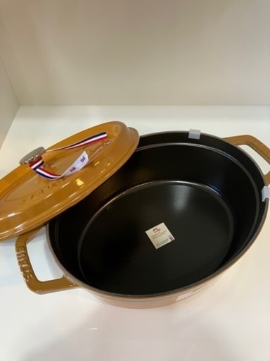 11/20値下げ致しました！⭐未使用?⭐STAUB ストウブ ピコ ココット オーバル 27cm 鍋 両手鍋 ホーロー  staub