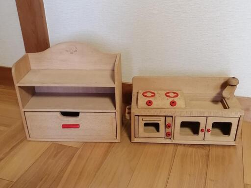 購入者決まりました　木製　ミニキッチン　セット