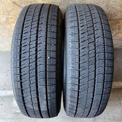 バリ山　BRIDGESTONE ブリヂストン　ブリジストン　VRX2 195/65R15 スタッドレス タイヤ　2022年製　15インチ　2本セット
