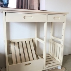 キッチンカート ローテーブル セット