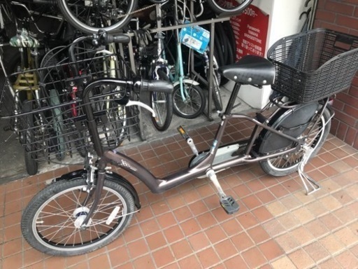 20インチ　ブリジストン　内装３段変速　ledオートライト　前後かご付き