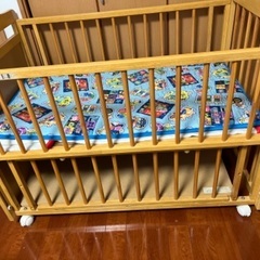 お引取様、決まりました。ベビーベッドの画像