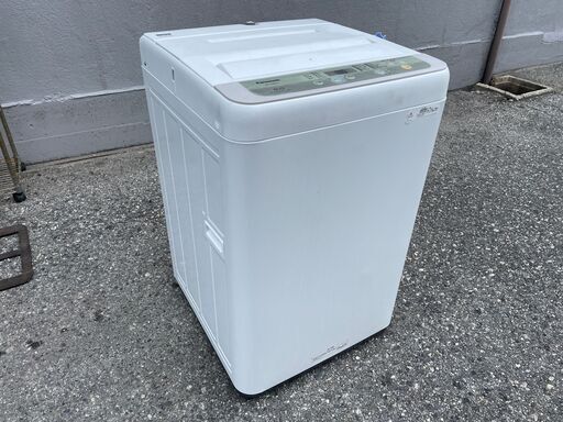 ★動作〇★ 清掃済 ★ 全自動電気洗濯機 Panasonic NA-F50B12 5L 592x572x880mm 2019年製