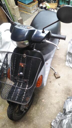 スズキ　レッツ4　紺　インジェクション　原付　バイク　50cc　スクーター