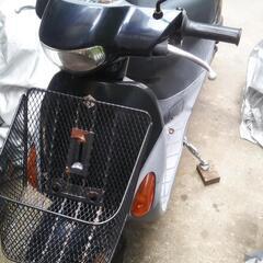 スズキ　レッツ4　紺　インジェクション　原付　バイク　50cc　...
