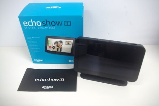 【ジャンク】amazon echo show 5/スクリーン付きスマートスピーカー