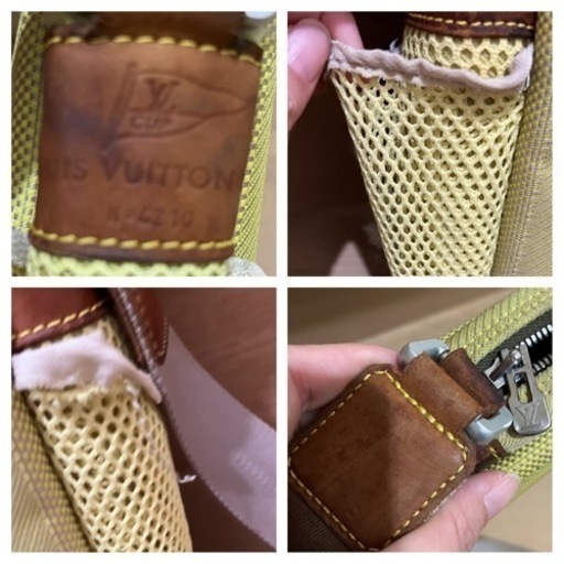 中古 箱付 ルイヴィトン LVカップ 2002ウェザリー イエロー M80636