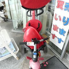  【 引取先決まりました！ 】押し手棒付きスマート トライク三輪車の画像