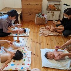 プチ寝相アート＆ランチ付ベビーマッサージ！堺市の画像