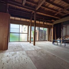 レトロ戸建て　内装自由に変更OK　好きな仕様にリノベーションも可...