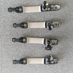 スズキ　日産　純正ドアアウターハンドル　４点セット　ベージュの画像