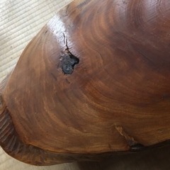 引取先決定●8月13日まで●欅の花台大小2個セットの画像