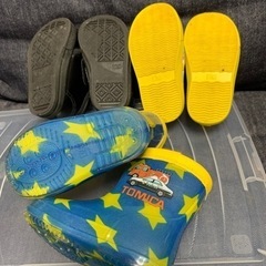 【値下げ】キッズ シューズ スリッポン 長靴 13.0cm まとめ売りの画像