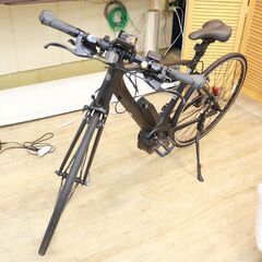 R051) 【美品】 YAMAHA ヤマハ スポーツタイプ 電動アシスト自転車 YPJ-C PW70CM (Mサイズ) 適正身長 164～ 