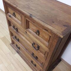 メキシコ製 アンティークチェスト タンス 家具の画像