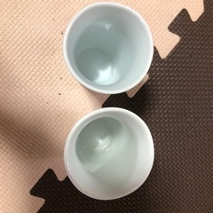 キティちゃん陶器のコップ　2点セットの画像