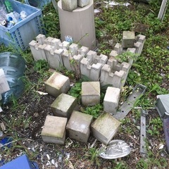 ウッドデッキ用束石