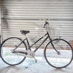 自転車中古　miyata　Cafe　内装3段変速　オートライト　ステンレスカゴ鍵付き　タイヤ27インチ　の画像