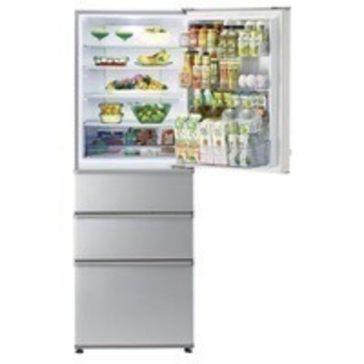 AQUA 大容量355L 4ドアノンフロン冷蔵庫