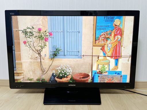 37インチ 液晶テレビ 日立 Wooo