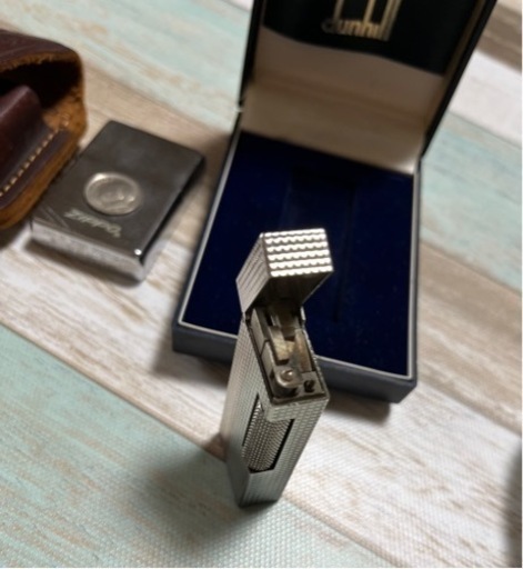 dunhill ライターとZIPPOリバティーコイン