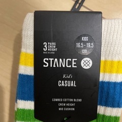 STANCE キッズソックス3足入りの画像