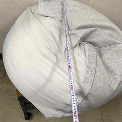 取引場所　南観音　k2209-203 ビーズクッション　中古美品