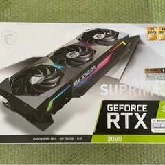 [新品未開封] MSI GeForce RTX 3090 SUP...