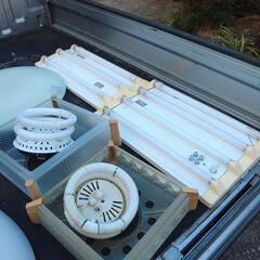 無料照明器具　今日外してきました。稼働品の画像