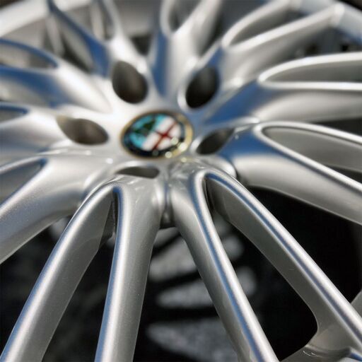 【中古/極美品/希少】アルファロメオ 17インチ純正アルミホイール4本セット 7.5J×17 159スパイダー