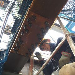 【鉄骨工事】本締め作業員募集！道工具貸し出し！諸経費０円で技術を...