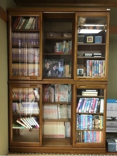 大型本棚　収納力高し