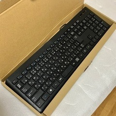 新品未使用  箱あり  薄型キーボード 有線