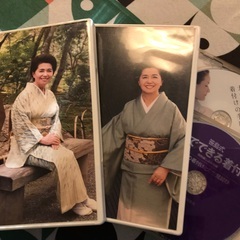 無料!着物の1人着付けのDVDです!4枚セット!着物好きの方いか...