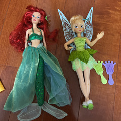 ディズニー　プリンセスお人形の画像