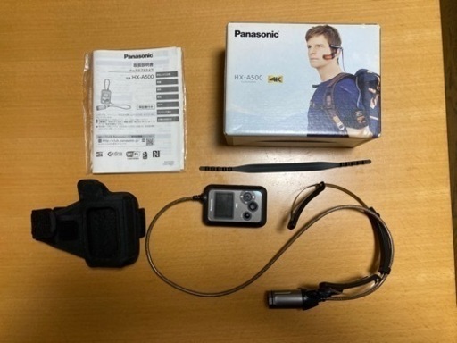Panasonic HX-A500 ウェアラブルカメラ