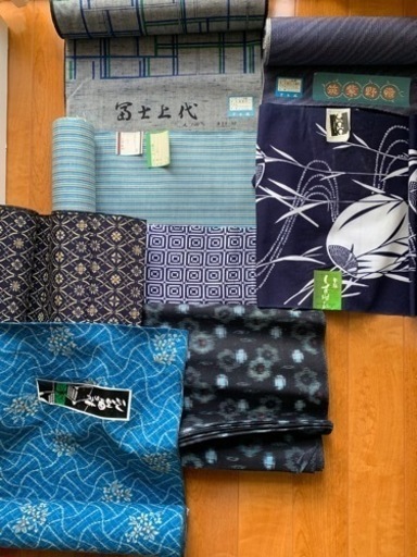 着物・浴衣用の反物8点譲ります
