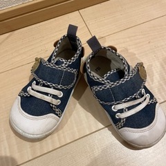 女の子　スニーカー　15センチ　中古♪