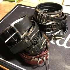メンズベルトまとめて　カルバンクライン　ランバン　オークリー