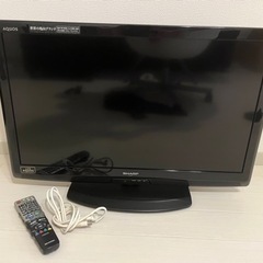 SHARP AQUOS 壊れたテレビ
