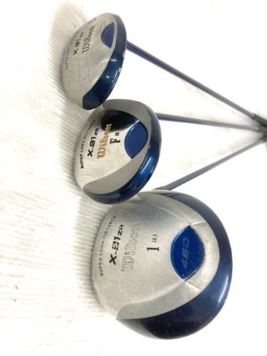 【SOLD OUT】◆Wilson ウィルソン◆ゴルフクラブ 全12本セット＋ 超美品 IGNIO キャディバッグ付き