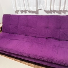 【お譲りする方決まりました】ソファーベッドの画像