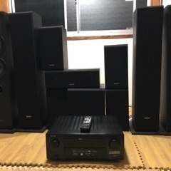 DENON デノン AVR-X4500H-K スピーカーセット5本