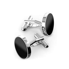 新品 MFYS Jewelry カフスボタン カフリンクス ブラ...